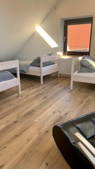 Ferienhaus Allgaeu Flughafen Memmingen Lägenhet Benningen Exteriör bild